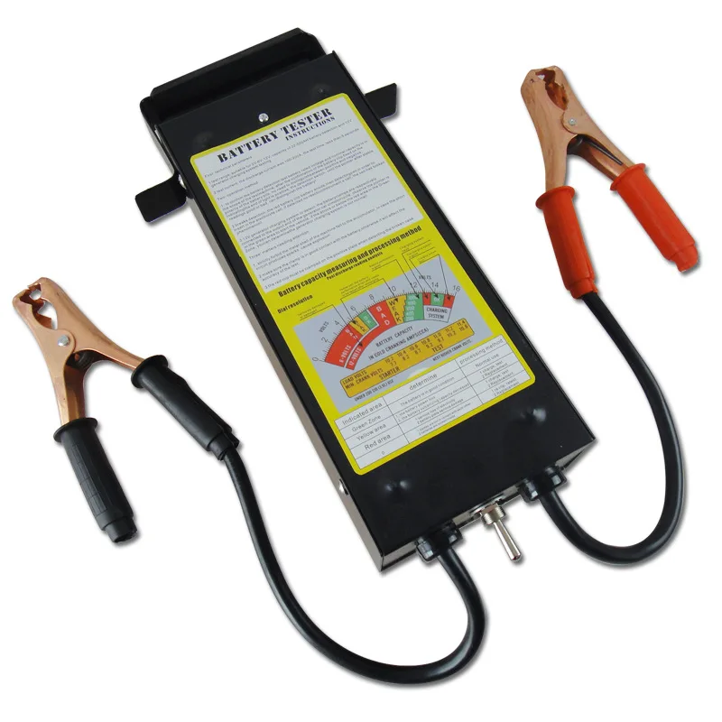 Новый автомобиль Мотоциклетные батареи тестер инструмент 6V 12V Портативный 100Amp