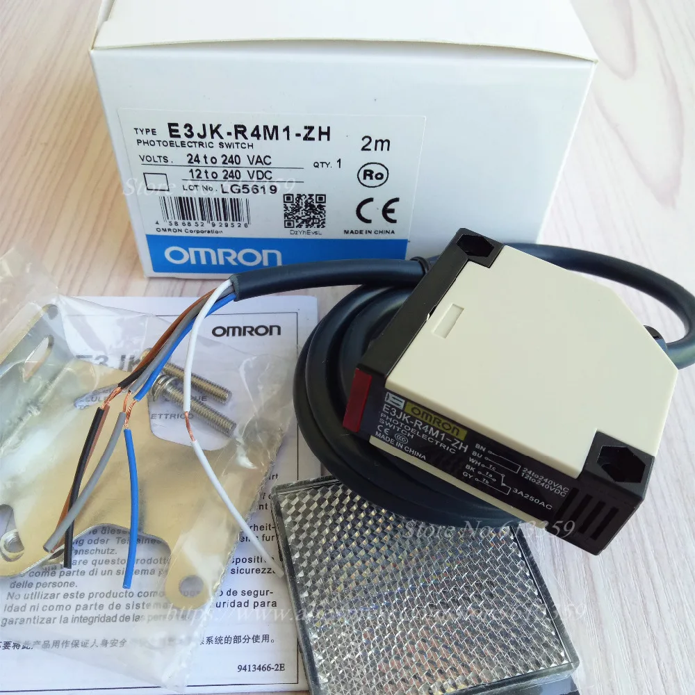 Фотоэлектрический датчик переключателя E3JK-R4M1-ZH AC/DC Omron новинка высокое качество |