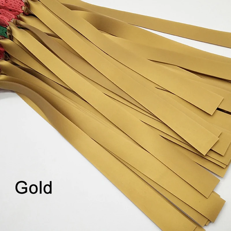 4/8 шт. плоская кожаная Рогатка использованная Резиновая лента кожа толщина 1 2 мм