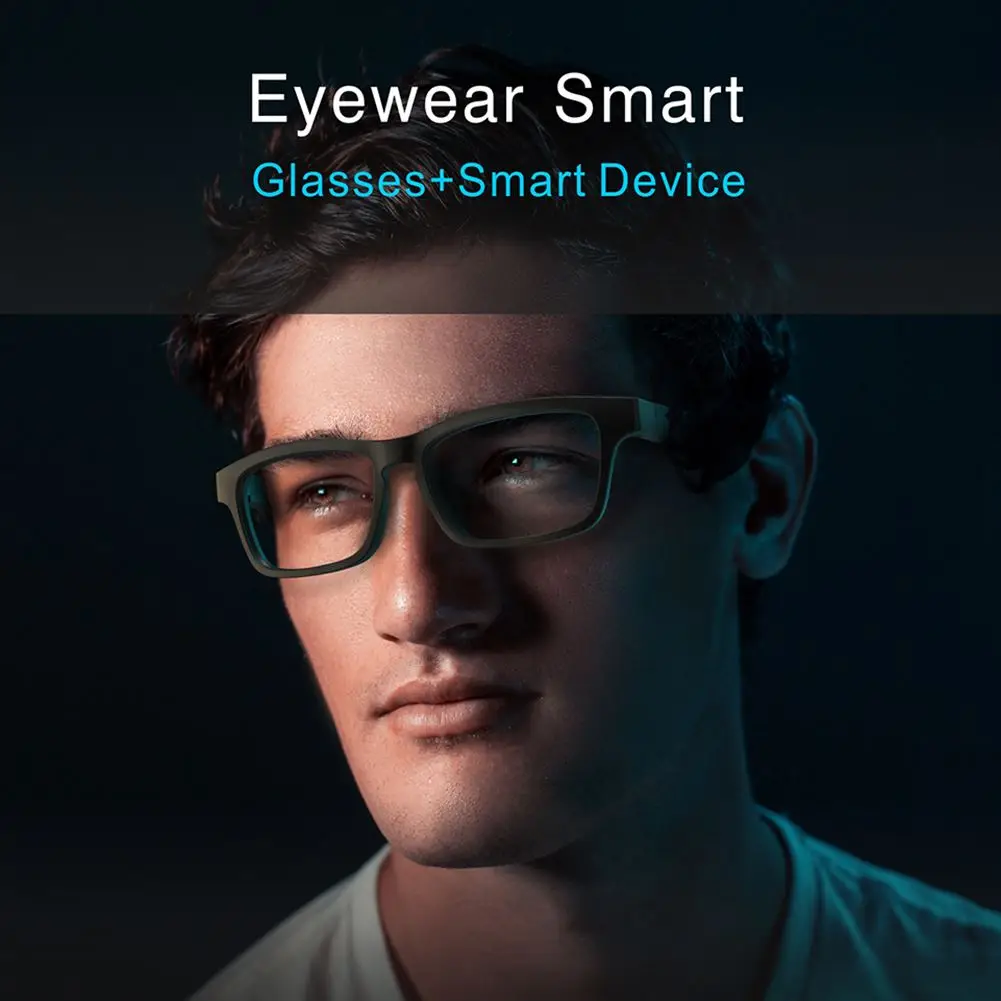 Классические очки Bluetooth 5,0 открытый стерео-аудио динамик микрофон для iPhone huawei Xiaomi Bluetooth Смарт-очки