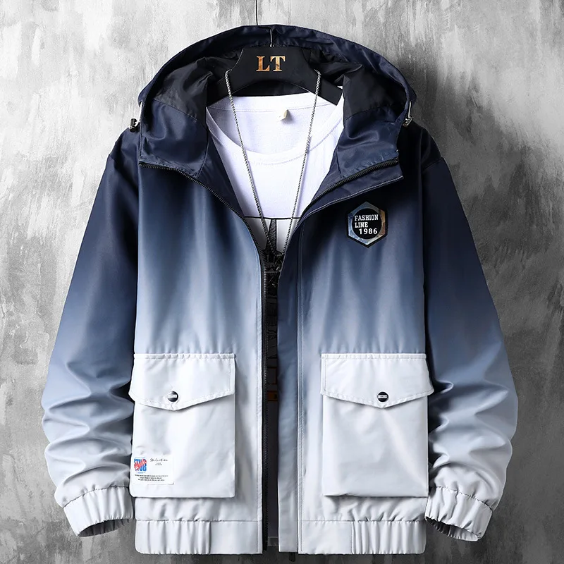 Мужские лоскутные куртки бомберы Повседневная Уличная Одежда большого размера