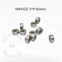 bearing 10pcs mr93zz 394mm free shipping chrome steel metal sealed high speed mechanical equipment parts