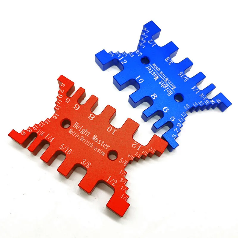 Штангенциркуль с алюминиевым ласточкиным хвостом метрическая и имперская шкала