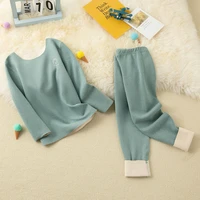 childrens clothing sets solid color winter suits for children sets for girls boys clothes warm suits for boys children clothes