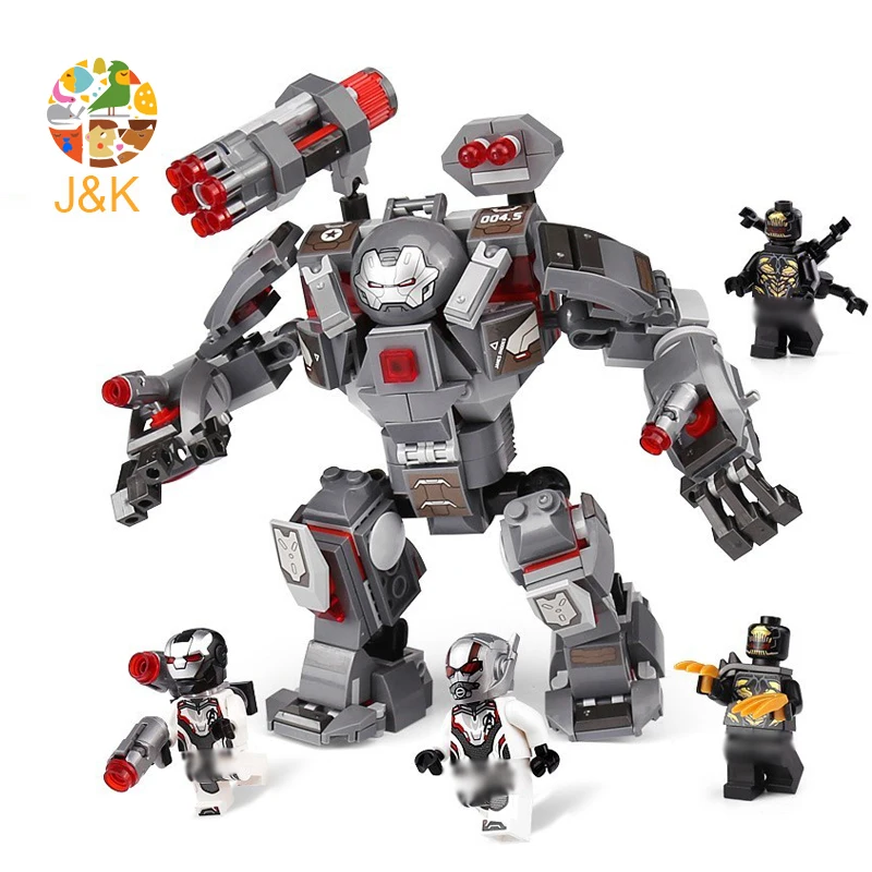 76124 супергерои модель супергероев Marvel War Machine Buster строительные блоки для