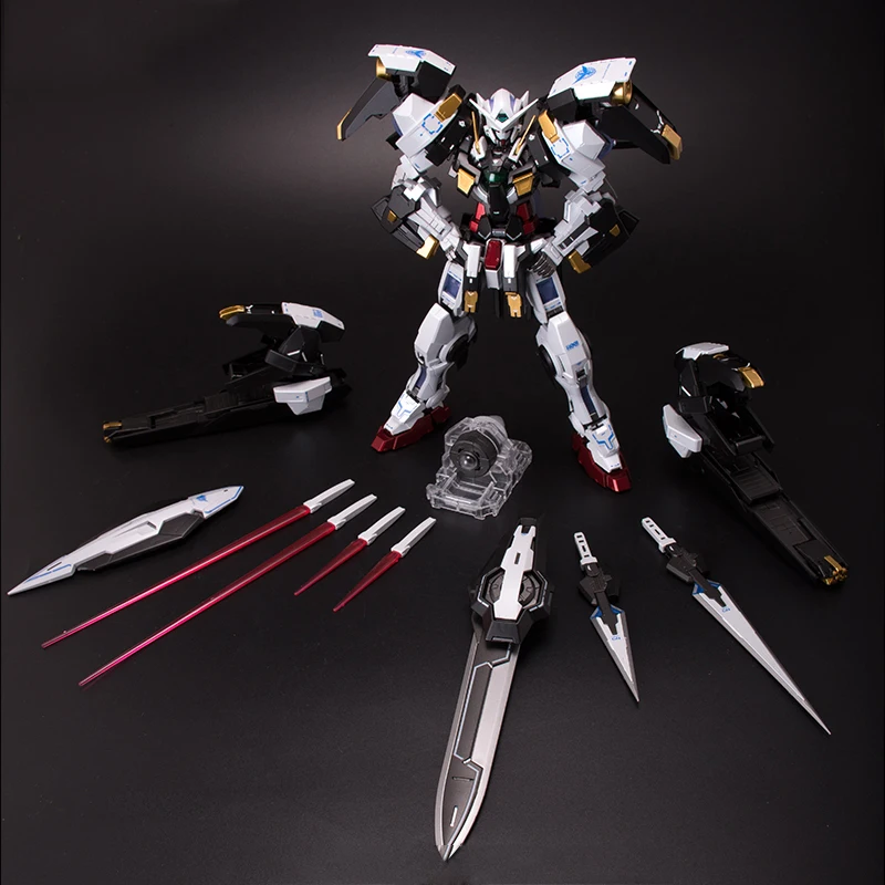 BANDAI MG 1/100 PB 00 фигурки в виде черной и белой снежинок лавины Exia GUNDAM рождественский