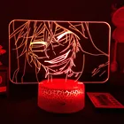 Светодиодная лампа в стиле аниме ангелы смерти, ночсветильник для детской спальни, украшение для манги, подарок для нее, комнатная настольная лампа в виде ангелов смерти