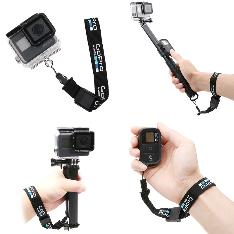 Ремешок на запястье для камеры GoPro/SJCAM/Xiao YI защита от потери Insta360/DJI Osmo застежка