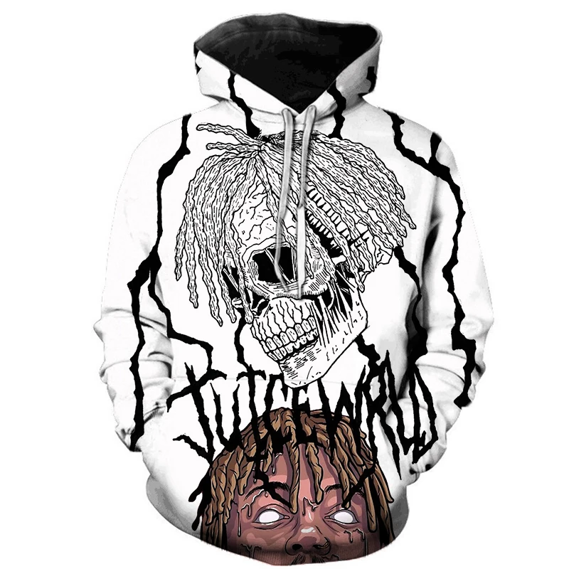 

Newest Rapper Juice Wrld 3d Printed Hooded Sweatshirts Juice Wrld Memorial Pullover Men Women Hip Hop Casual Oversized Hoodies