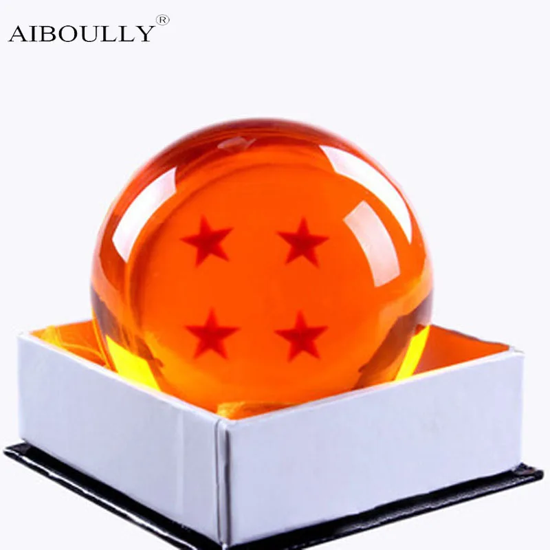 1 шт. 7 6 см Dragon Ball Z звезда кристаллический шар смолы фигурка игрушки с рисунками из
