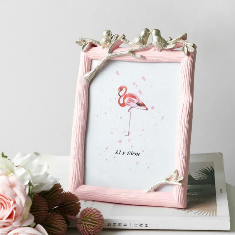 

Nordic Boho Photo Frame Holder Modern Design Personalized Gift Picture Photo Frame Friends Quadros Decorativos Home Decor DF50XK