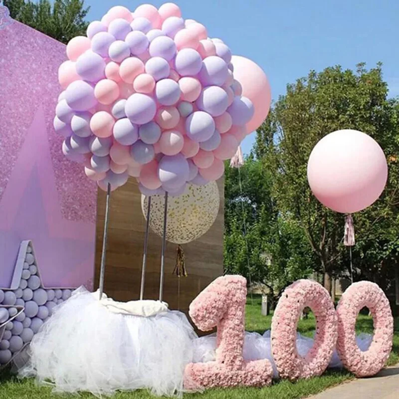100 шт 5 дюймов конфеты Макаруны латексные шары, Гелий шары для вечерние, свадебные, детские игрушки, вечерние шары