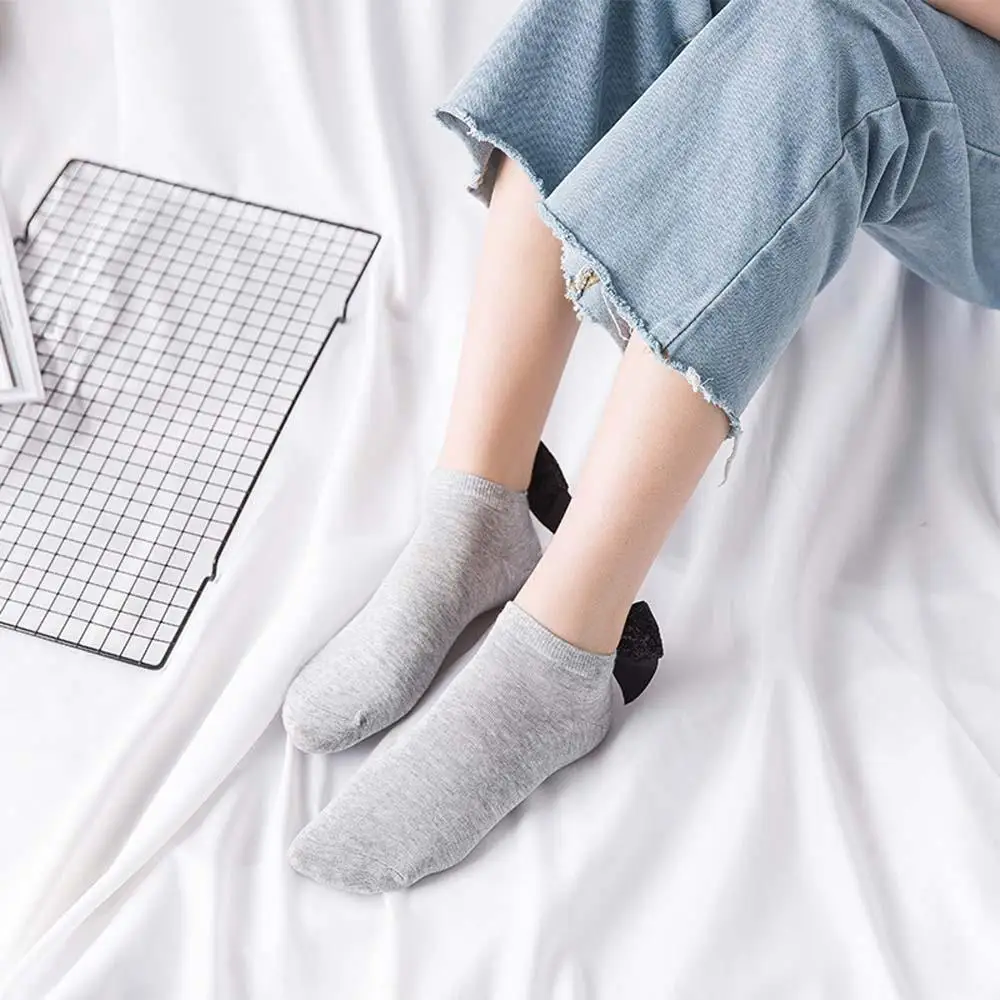 Модные красивые блестящие носки с бантом Креативные Harajuku Милые женские