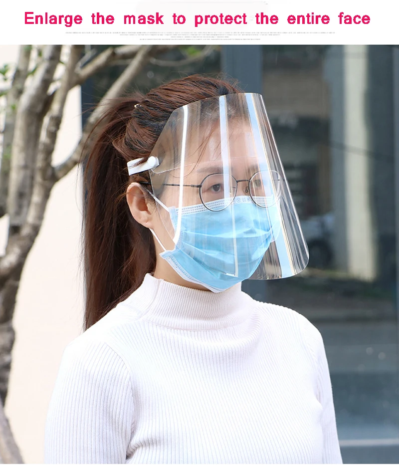 Маска для глаз анти-Слюна защитная маска HD Прозрачная детская взрослая