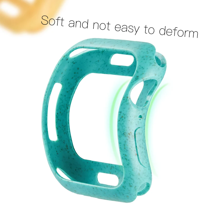 

KUULAA Bumper for Apple Watch Series 5 4 3 2 1 PC Case For Apple Watch Thin Protector Case Frame 40 44 38 42 mm case band