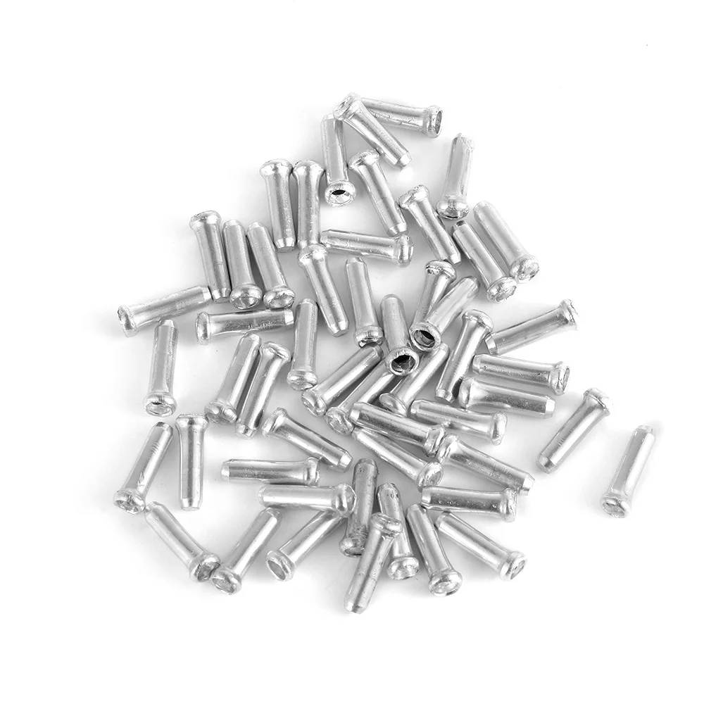 20/50 шт. Тормозная проволока Торцевая Крышка для велосипеда из алюминиевого