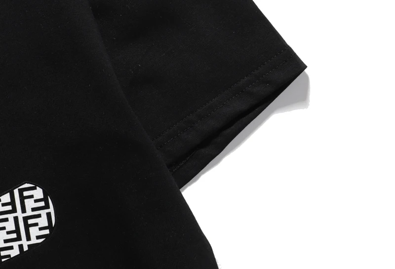 

2021 FDwoman woman New Original Brand T Shirt Men Tops Summer Short Sleeve Fashion T-shirt 100% Cotton Mans Tshirt