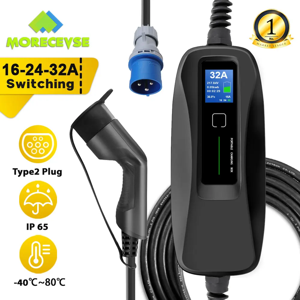 Type 2 EV Charger Level 2 16/2	