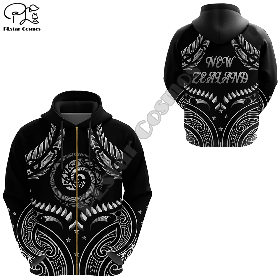 

NewFashion NewZealand Maori Tribe Aotearoa Country Flag Tattoo Autumn Tracksuit Men/Women Harajuku Streetwear 3DPrint Hoodies 20
