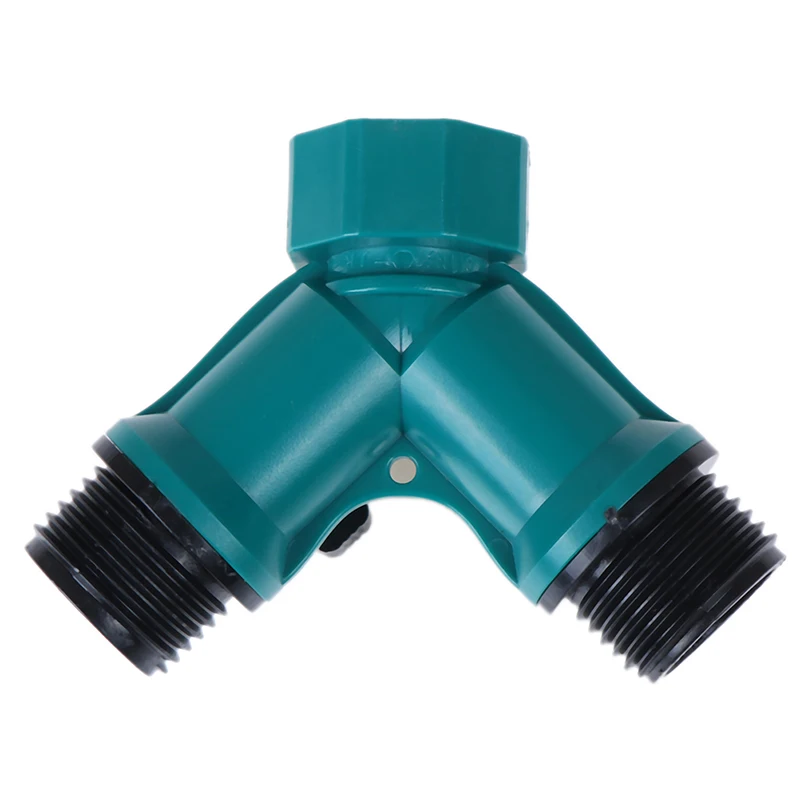 

1PCS Hot Sale High Quality Y Type 3/4" 2 Way Garden Tap Hose Adapter Connector Adaptor Hose Pipe Splitter New