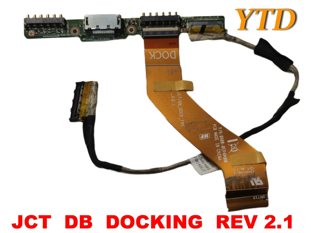 

Original for Dell Venue 11 Pro T07G 7130 7139 Replacement Part JCT DB Dock Docking Port Board CABLE JCT DB DOCKING REV 2.1