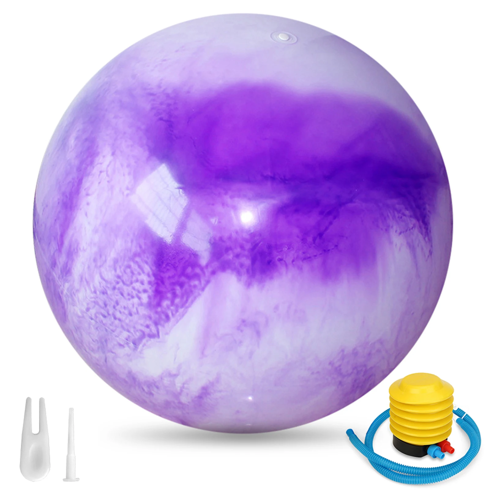 Мяч для йоги мяч фитнеса с защитой от трещин стабильный упражнений баланса