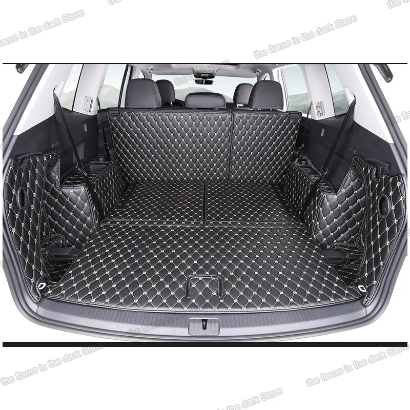 Кожаный коврик lsrtw2017 для багажника автомобиля грузовой volkswagen Tiguan 2017 2018 2019 2020 Teramont
