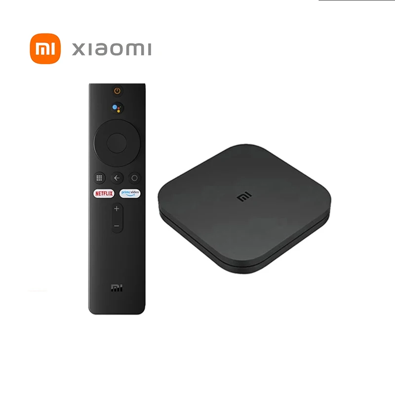 ТВ-приставка Mi Box S 4K Ultra HD Android TV 9 0 HDR 2 + 8 Гб Wi-Fi | Электроника