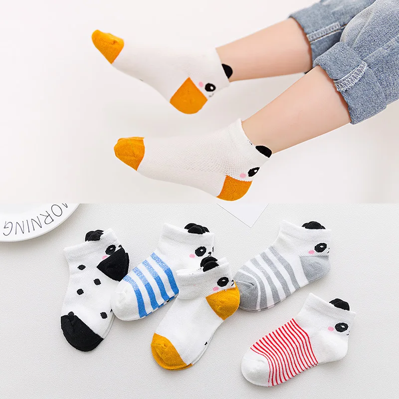 

Носки-лодочки новые весенне-летние сетчатые тонкие дышащие для детей и студентов