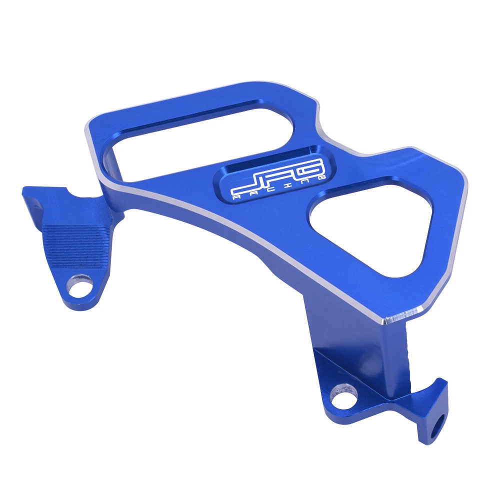 Caliper Guard blue Мотоцикл с ЧПУ защита заднего тормозного диска концентратор разделитель суппорт гвардии Для KTM Husqvarna SX XCW EXC 125 150 250 350 450 530 - Цвет: Caliper Guard blue