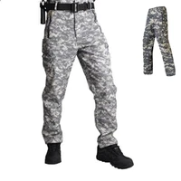 mens military tactical shark skin pants soft shell fleece warm trousers waterproof windproof hiking climbing hunting clothes