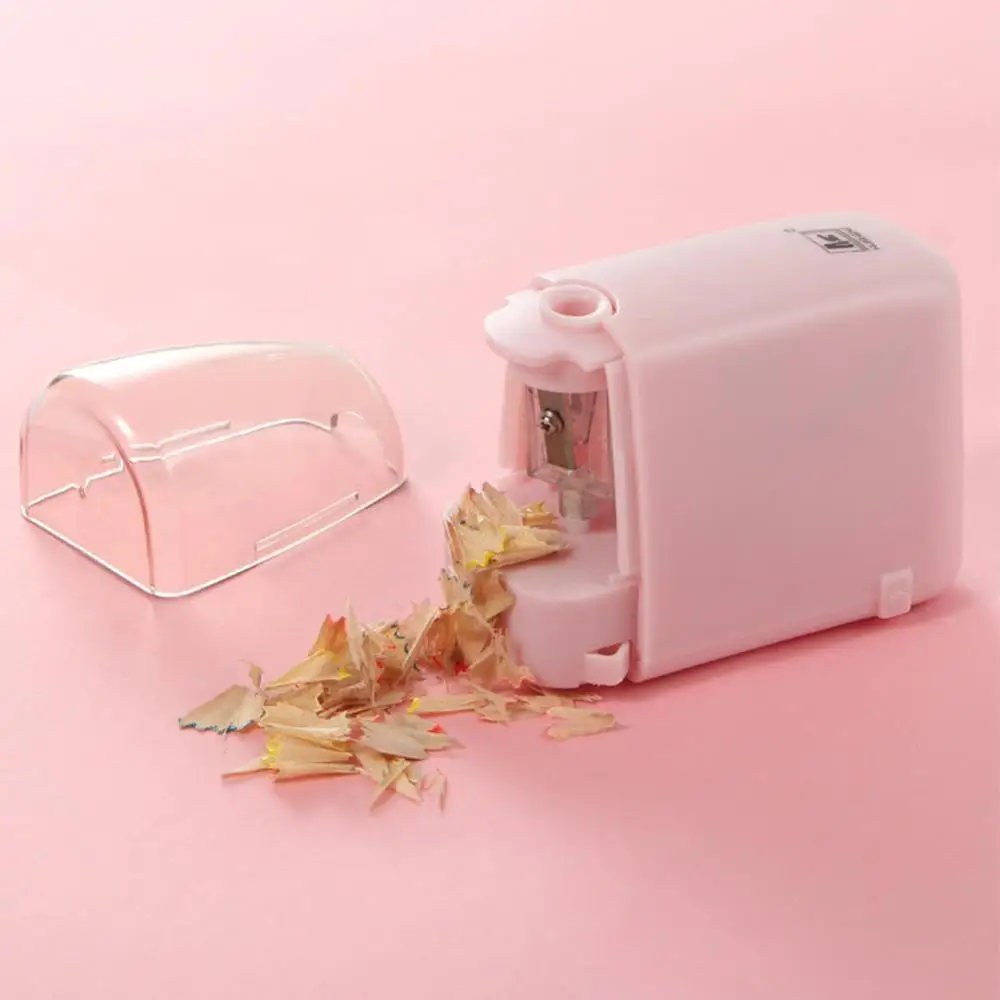 new automatic pencil sharpener electric switch pencil sharpener stationery home office school supplies electric auto pencil shar free global shipping