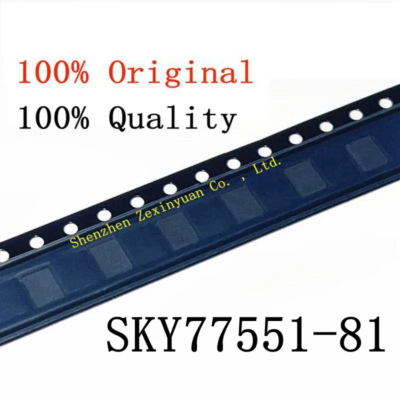 

2-10PCS Power amplifier IC SKY77551-81 SKY77606-12 SKY77592-21 SKY77336-21 77336-13