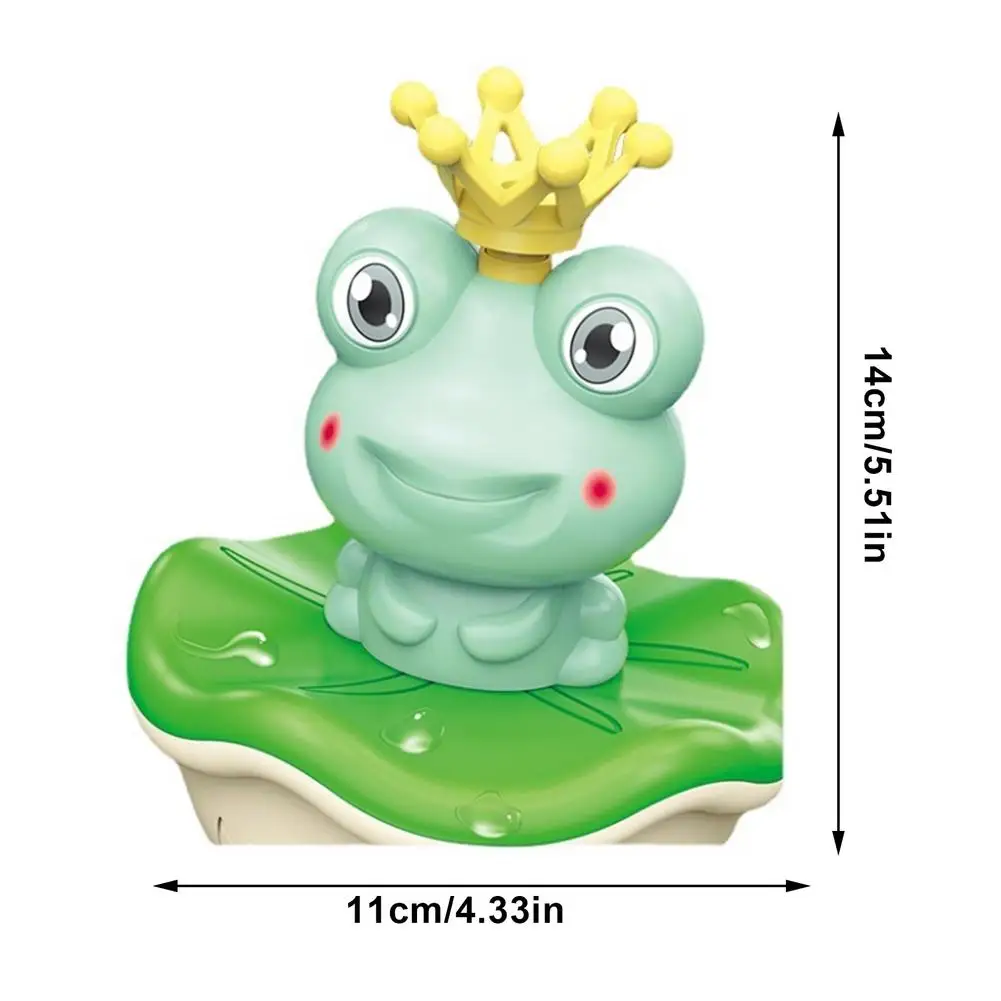 

Electric Water Spray Shower Baby Toys Cute Frog Fountain Bath Toys Bathroom Interactive Water Spray Sprinkler Beach Swimming Toy