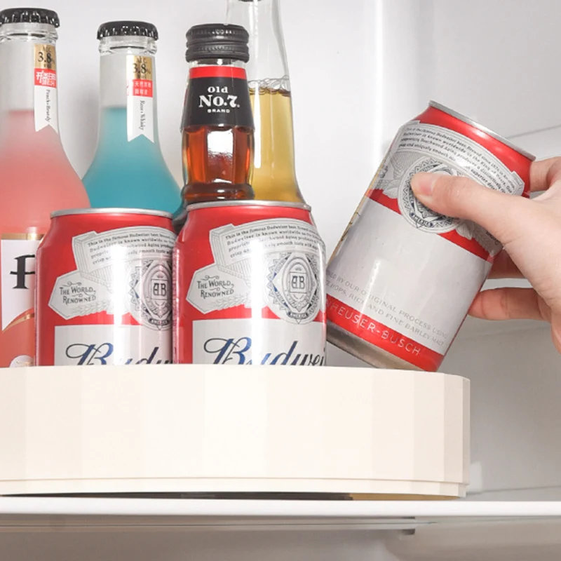 

Kitchen Multifunction Rotating Tray Non Slip Snack Dried Storage Plate Spice Jar Food Snack Tray Bathroom Storage Container Tray