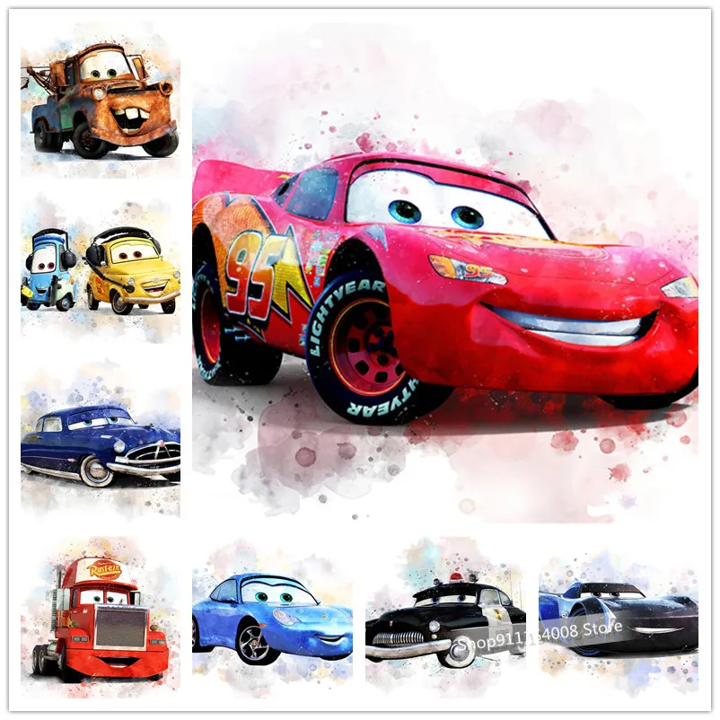 Алмазная вышивка Disney 5D Мультяшные автомобили для творчества алмазная живопись