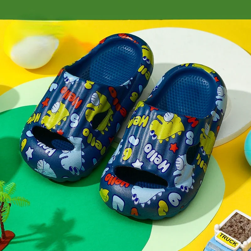 

High Quality Four Season Girls Boys Baby Slippers Mini Beach Slides Sandal Flat Pool Water Shoes EVA Home Shoes for Kids Toddler