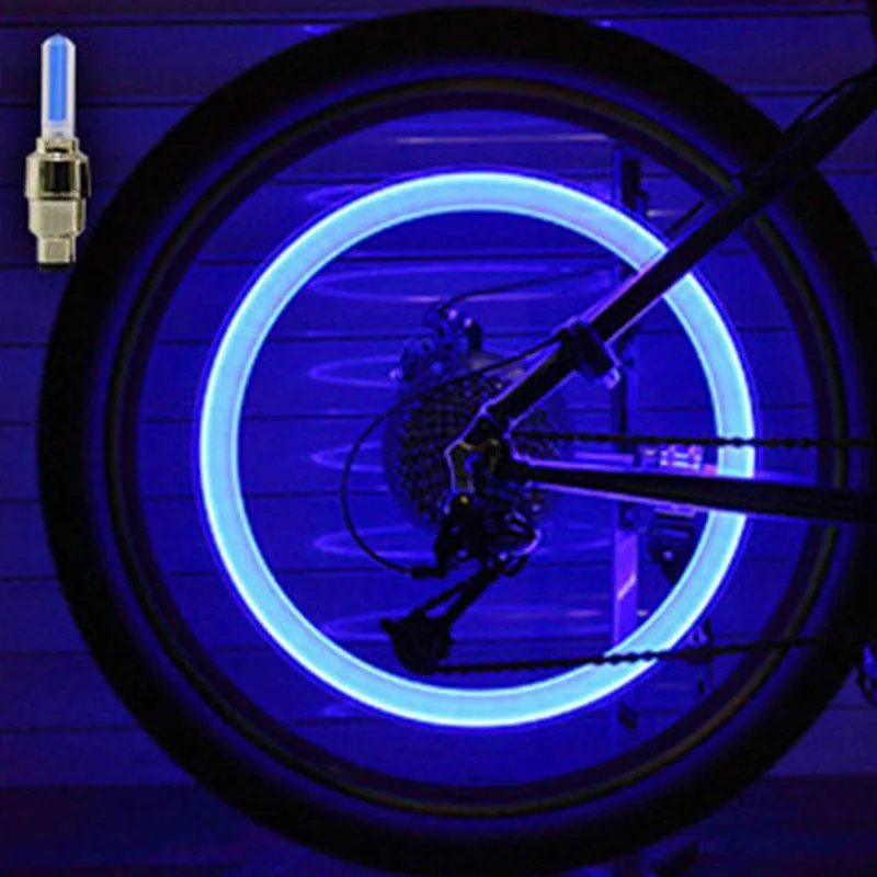 2 шт. велосипедные фары колпачки для колес и шин светодиодный велосипедный фонарь