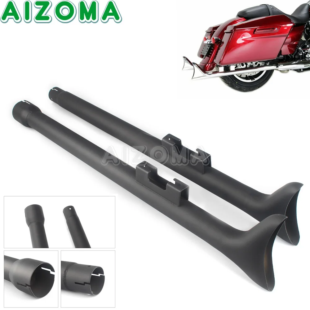 

2 шт., глушитель выхлопной трубы 33 дюйма для Harley 2017 +