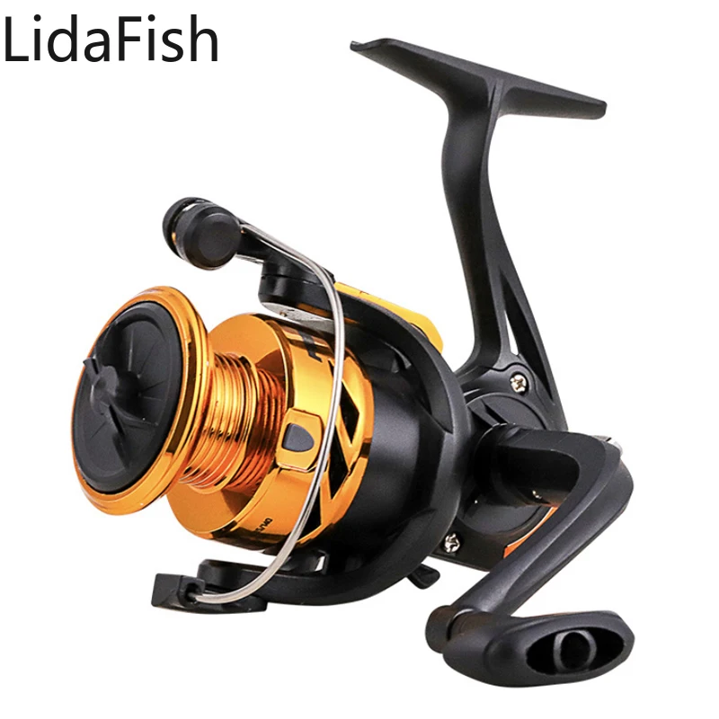 Lidafish Spinning Fishing Reel 2000-7000 Series 8KG Max Drag Fishing Coil Folding Rocker Spinning Wheel Fishing Tackle