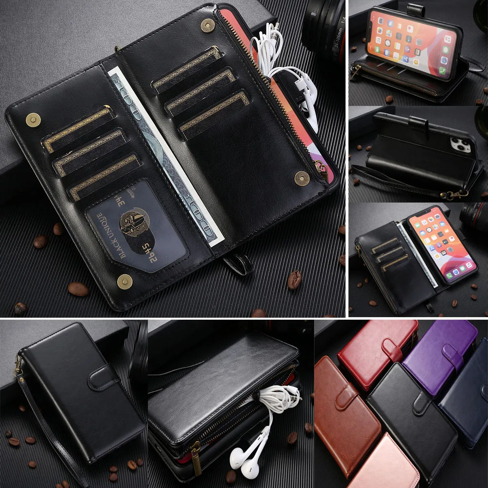 

Wallet Case For Huawei P40 ANA-NX9 P40 PRO ELS-NX9 ELS-N04 Card Slot Phone Cover Bag Multifunction Leather phone Flip cover bags