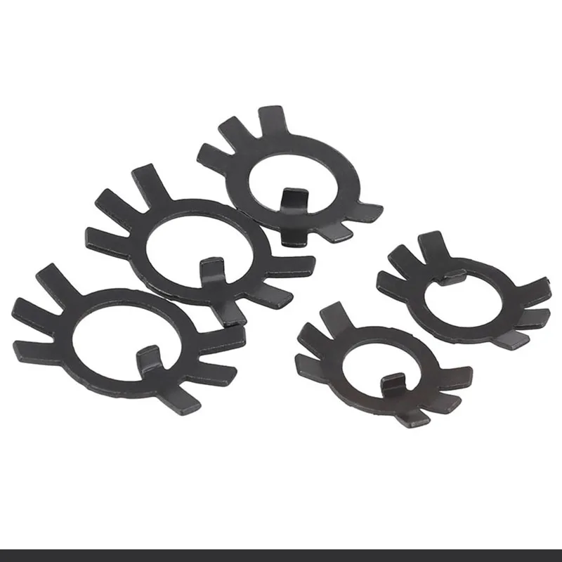 

Round Nut Retaining Washer Black Carbon Steel Lock Locking Washer M10 M12 M14 M16 M18 M20 M22-M60