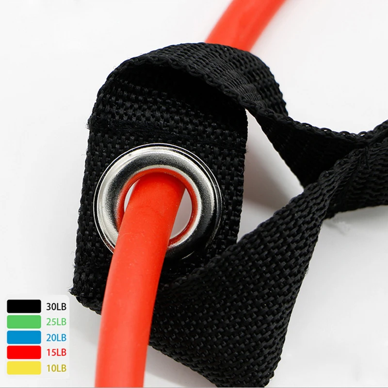 11 Pcs/Set Latex Resistance Bands Rubber Crossfit Training Tubes Pull Rope Expander Yoga Exercise Fitness Elastic Workout | Спорт и