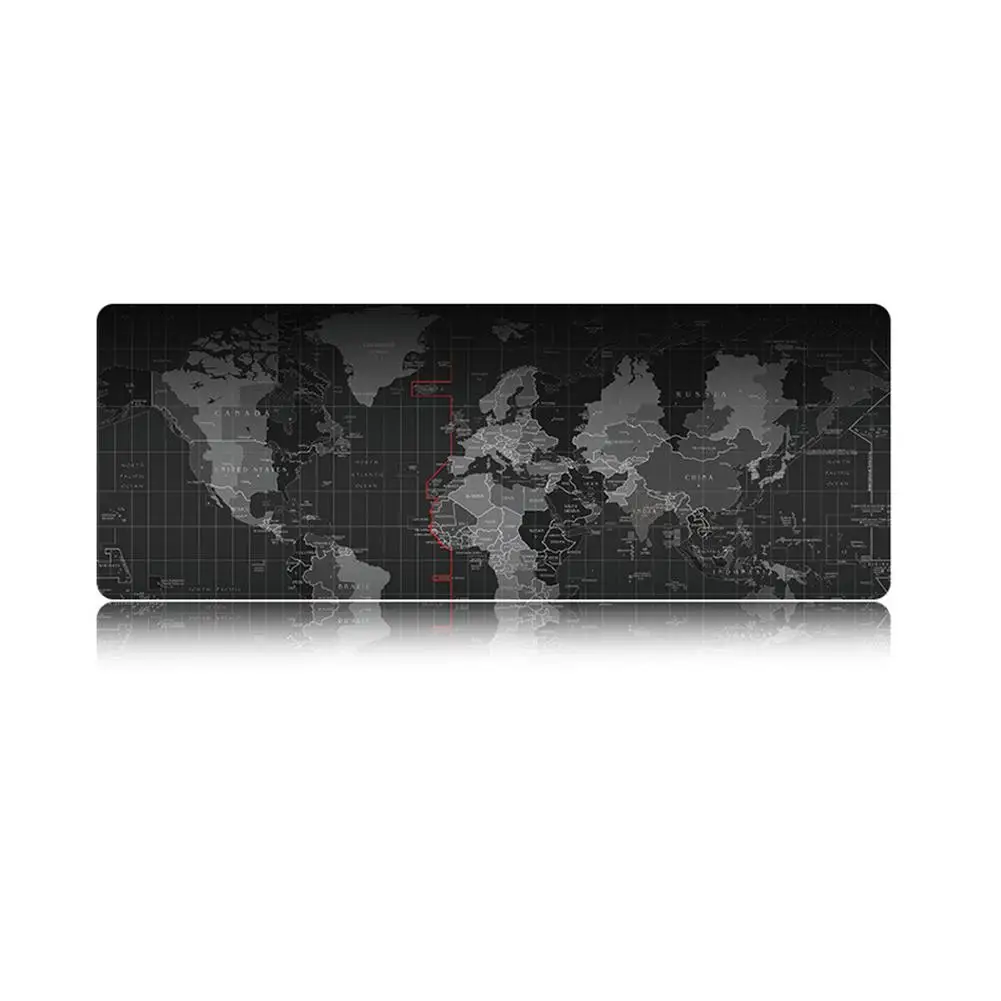 

VODOOL Gaming Mouse Pad Large Rubber Word Map Mouse Pad Gamer Big Mouse Mat Computer Mousepad Mause Pad Keyboard Table Desk Mat