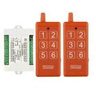 433 МГц Универсальный DC 12 В 24 В 6CH RF беспроводной радиоприемник передатчик с USB интерфейсом