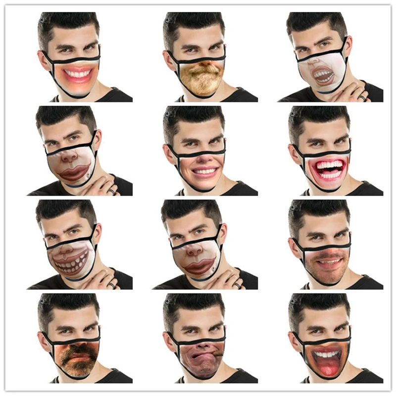 Забавная маска от пыли влагостойкое декорирование Новая творческая личность