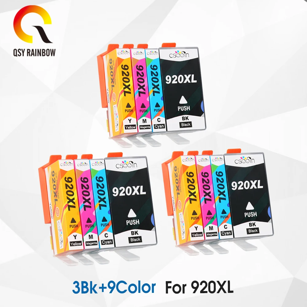 Чернильный картридж CMYK для HP 920XL Officejet 6000 6500A 7000|ink cartridge|printer inkink printer ink |