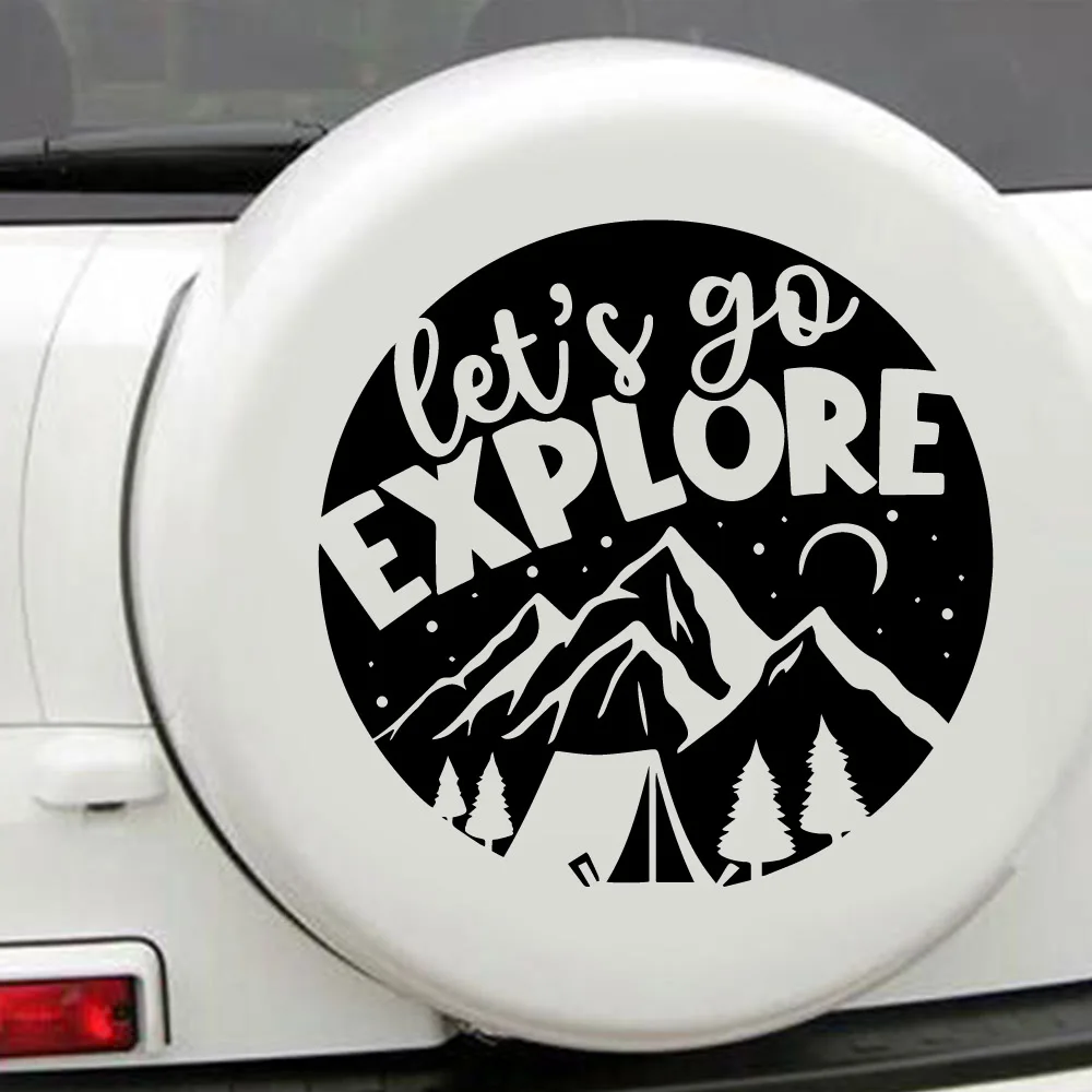 

Newest Travel Frase Stickers Voiture Cover Scratches Cartoon Window Decal For Motorcycle Vw Bmw E46 Ford Focus