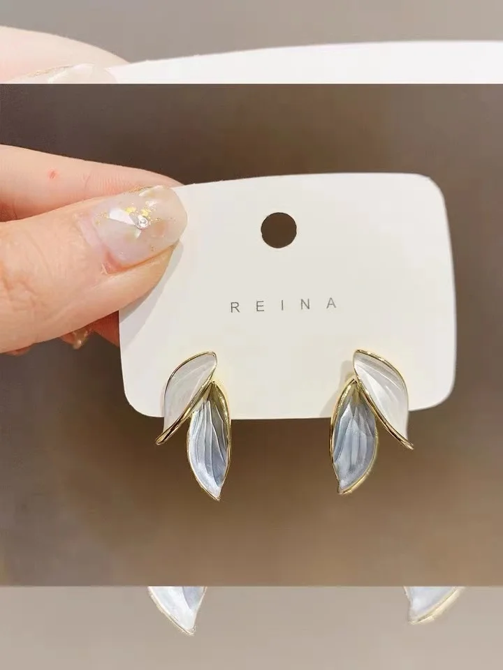 Женские серьги из серебра 925 пробы с Красной сеткой женские латунные