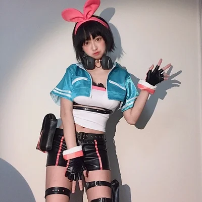 

Anime A.I.Channel Kizuna AI Cosplay Costume Girls Suit Uniform Cosplay Outfit Halloween Carnival Cute Costume for women